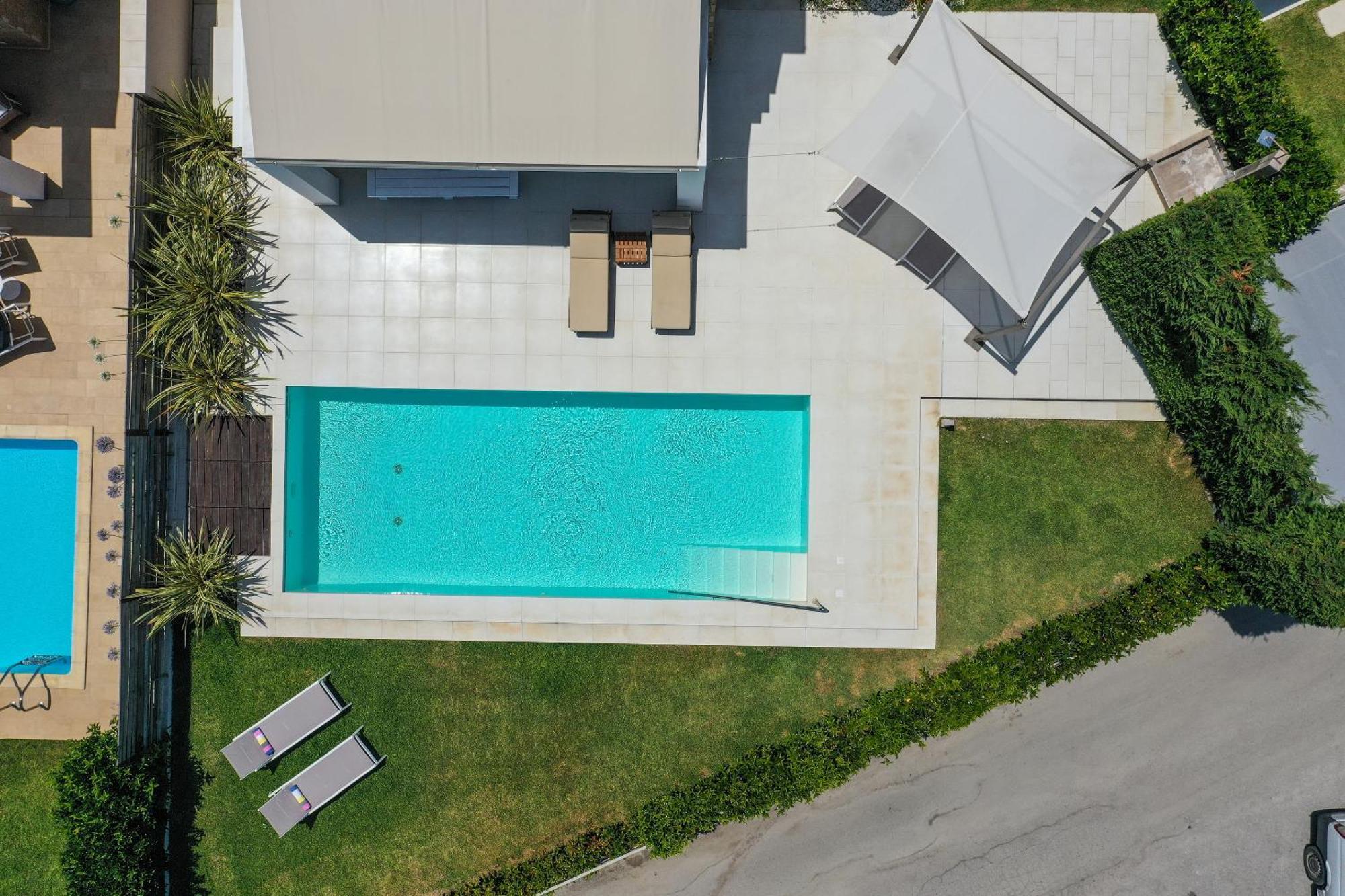 Villa Ricolina Hanioti Bagian luar foto